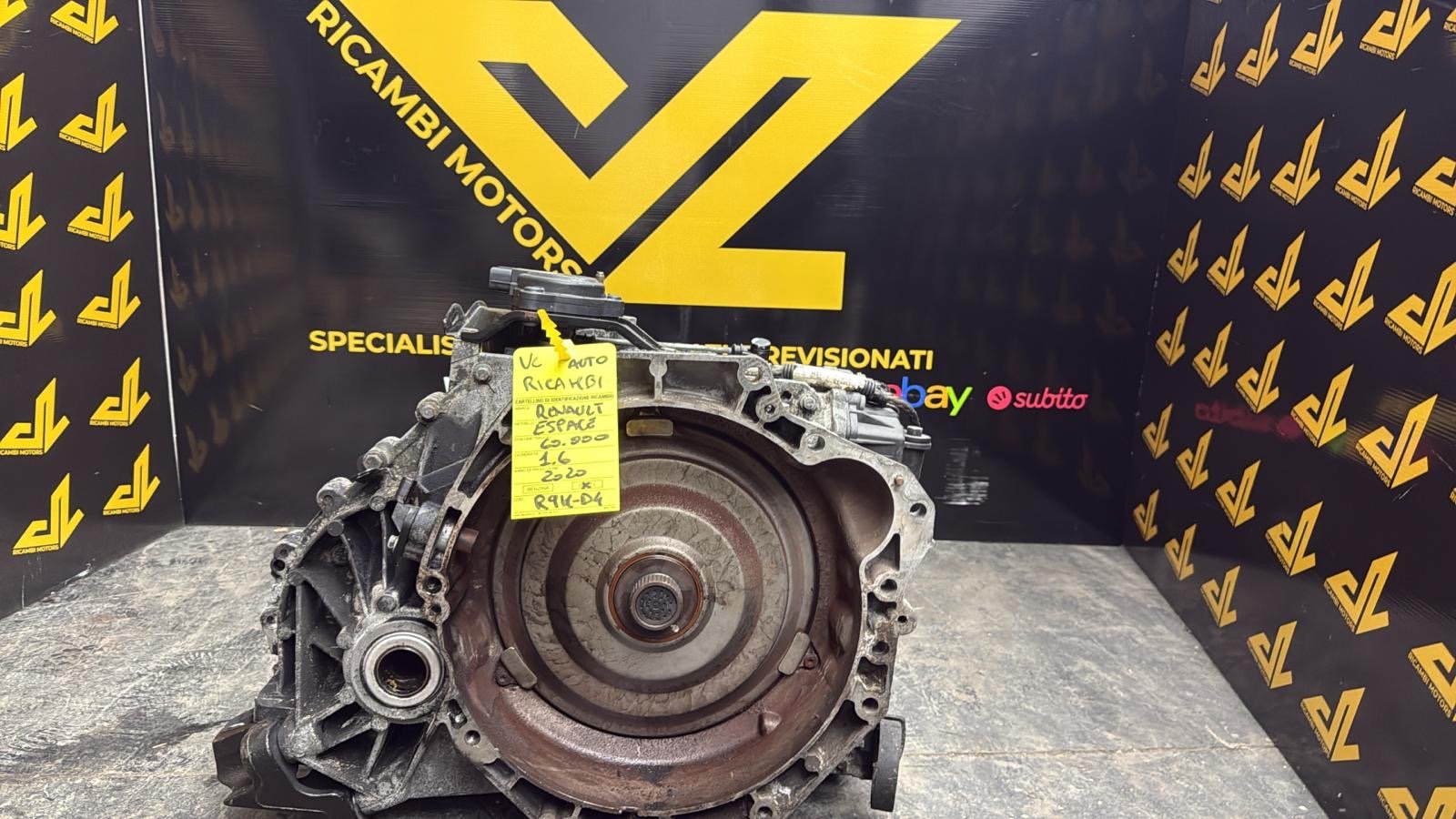 Cambio automatico 1.6 R9M D4 DW6 001 2016-2020 Cambio automatico 1.6 R9M D4 DW6 001 2016-2020